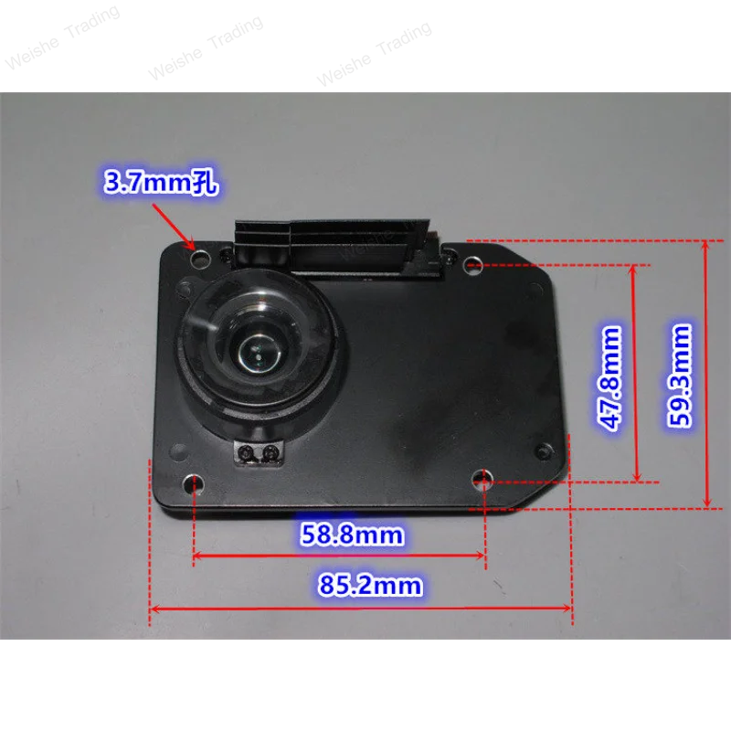 DLP micro projector lens set 0.24 inch DMD chip RGB light source, short focal DLP lens optical machine