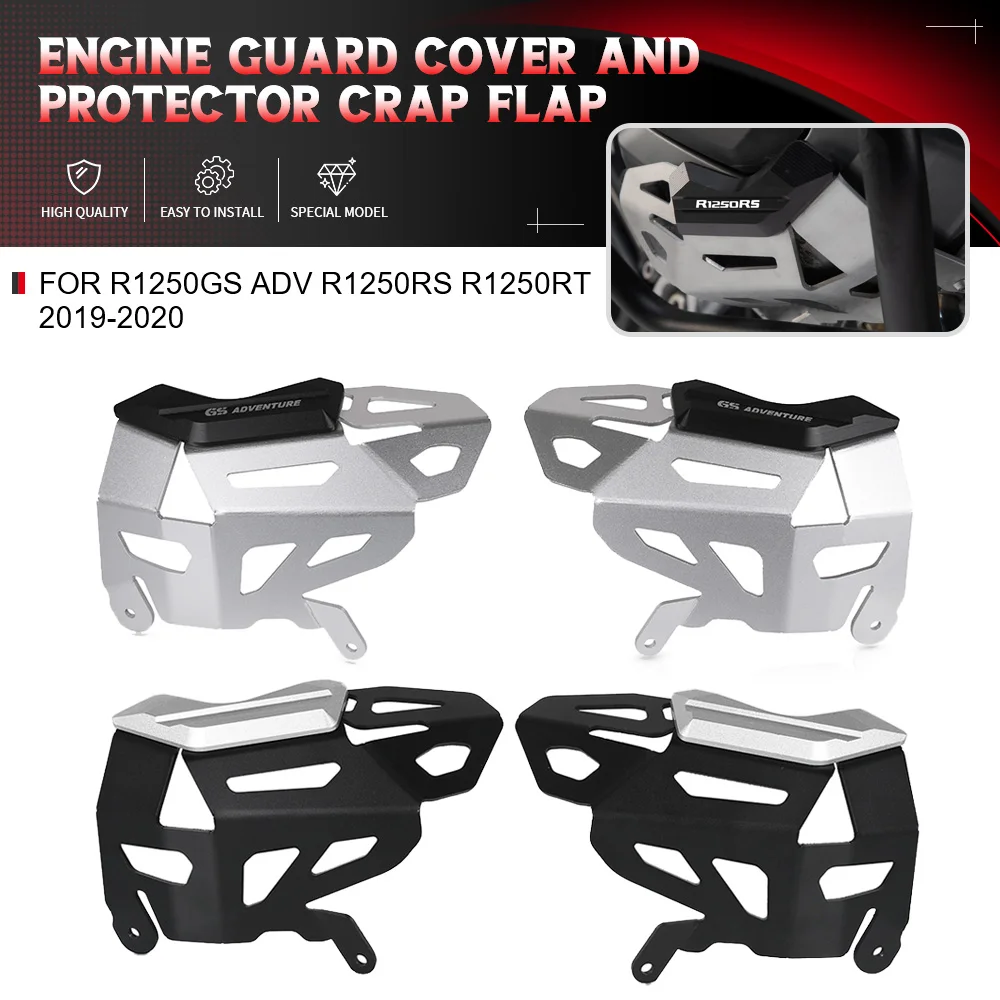 

For BMW R1250GS ADV R1250RS R1250RT2019-2020 Engine Guard Cover And Protector Crap Flap Motorcycle Accessories Cylinder Guard