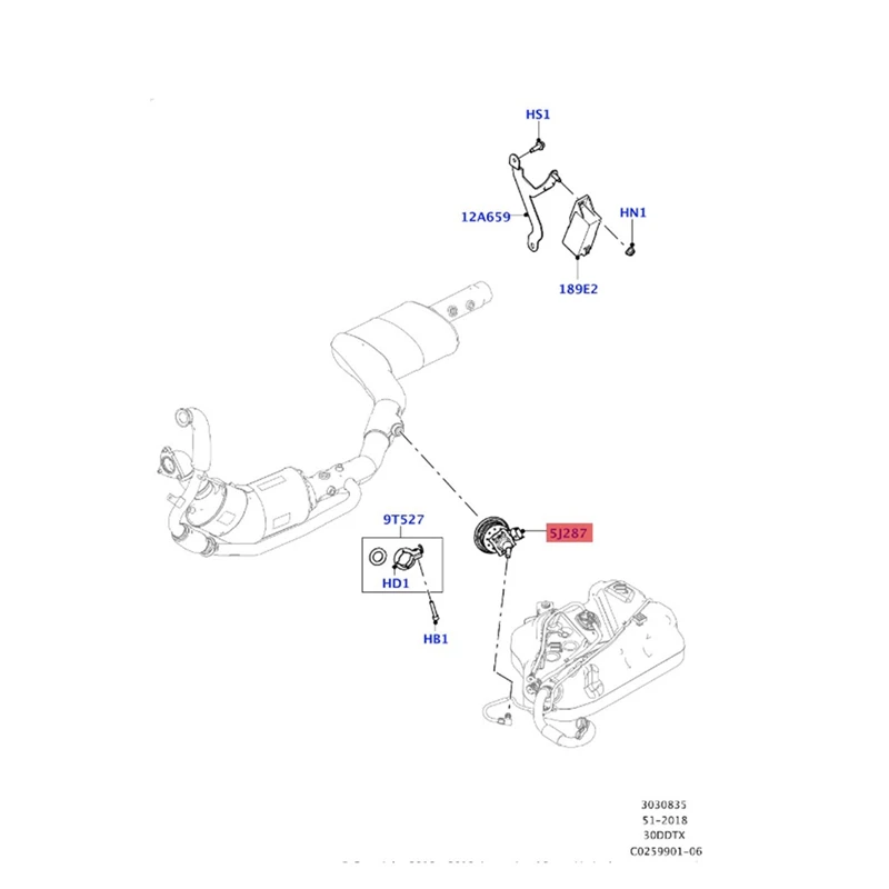 Metal Adblue Pump Urea Nozzle Crude Oil Exhaust Fluid Modul LR062819 LR134710 For Land Rover Range Rover Sport Discovery 5