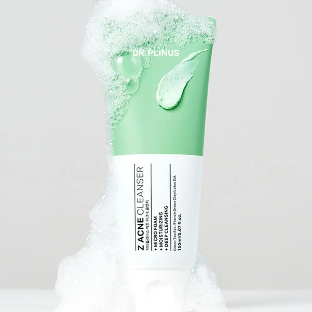Green Tea Facial Cleansing Peeling Gel Triple Enzyme Remove Blackhead Acne Moisturizing Whitening Deep Clean Face Scrub