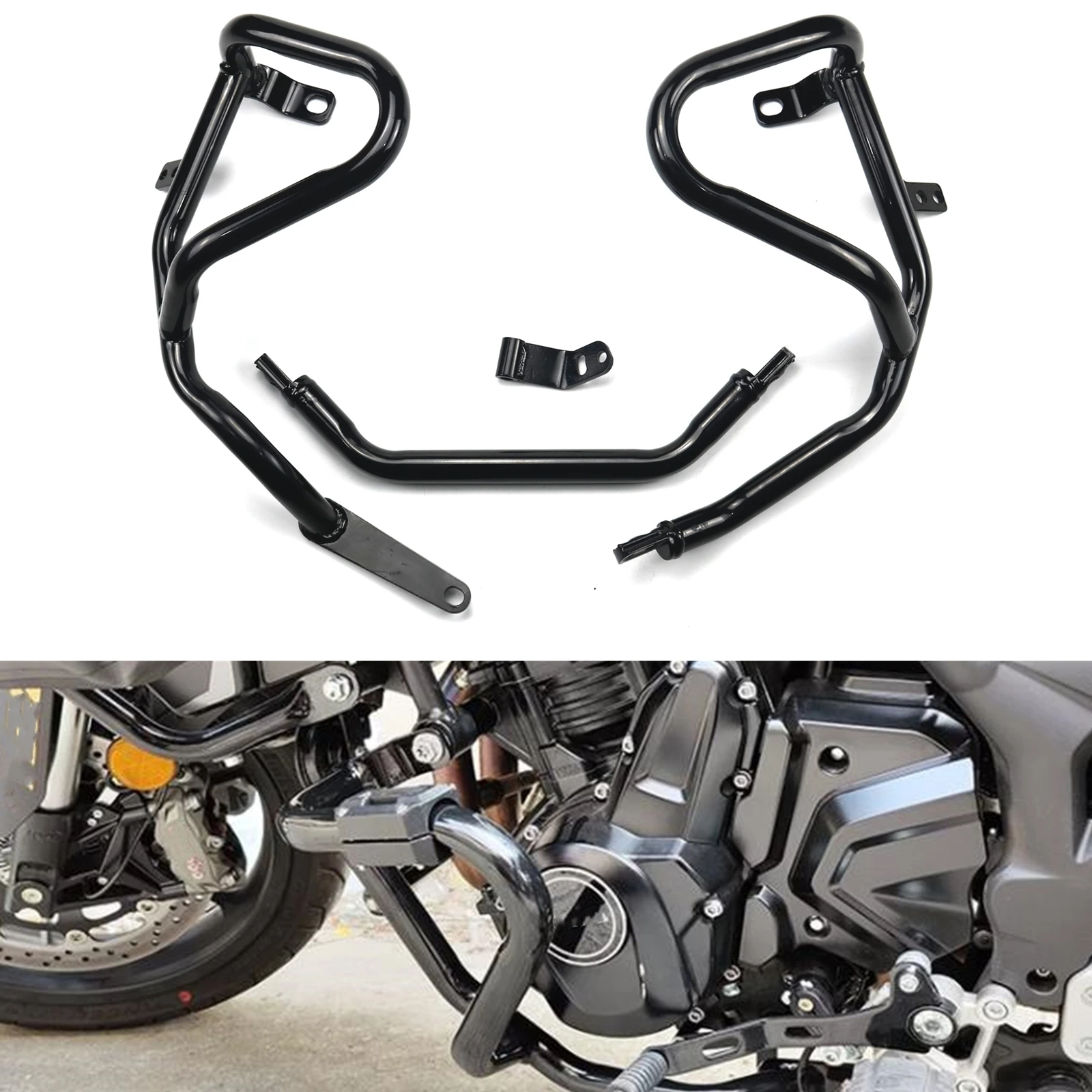 

For Benelli TRK702 TRK702X 2022-2023 Motorcycle Engine Guard Crash Bar Protector