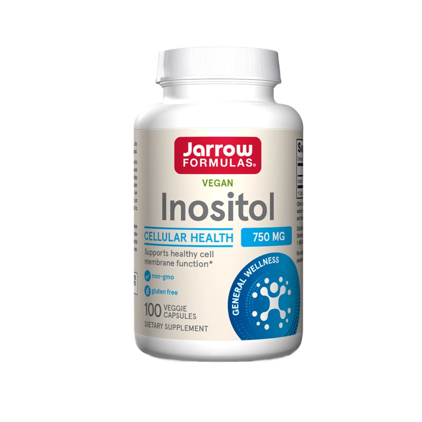 Inositol Supplement, Supports Fat Metabolism, Maintains Healthy Ovarian and Liver Function, Balances Mood