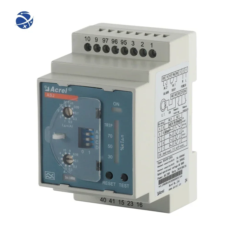 ASJ10-LD1A Auto Power Relay 220v 230v ac Residual Leakage Current Relay