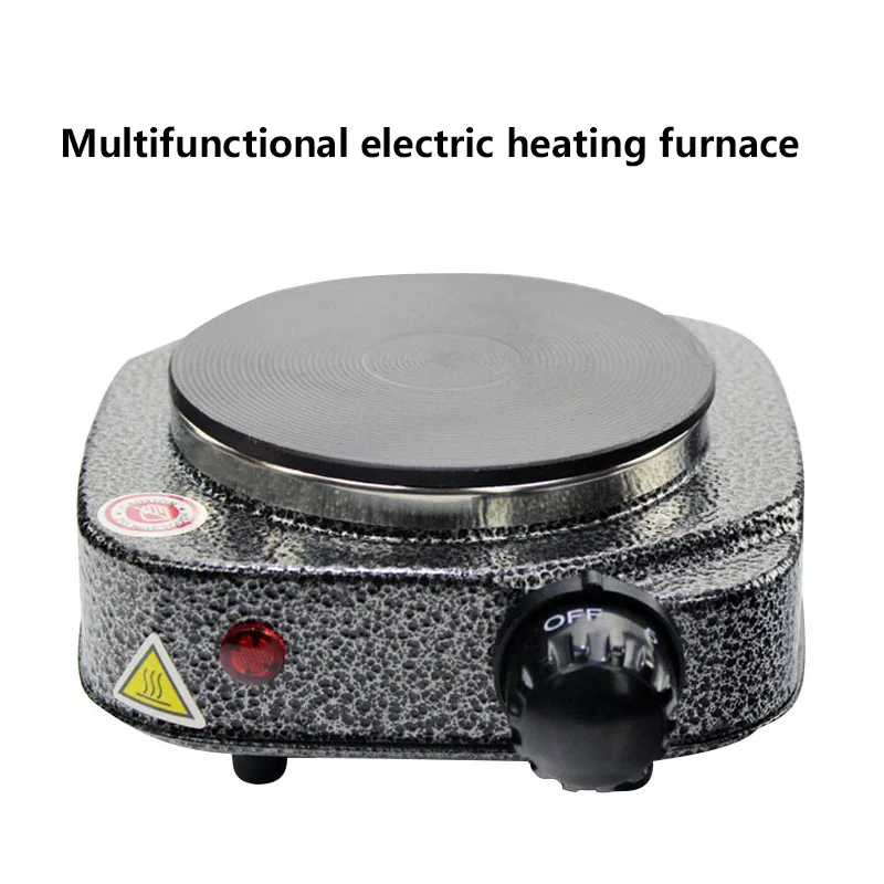 Fogão Elétrico Pequeno Multifuncional, Mini Fogão, Fogão a Leite Quente, Temperatura Constante, Mocha Pot, Café, 500W