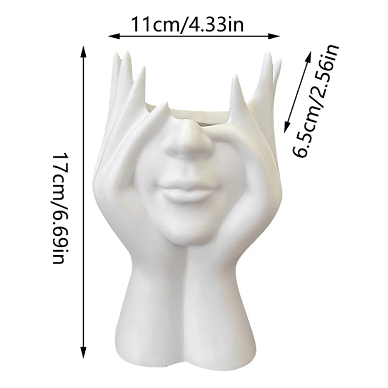 Makeup Storage Pen Holder Nail Brush Cosmetic Cup For Dressing Table Cosmetic Storage Creative Face Makeup Brush Holder Storage