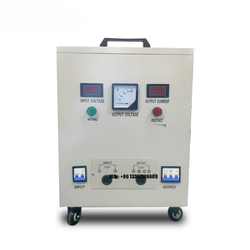 

Energy-Saving 1P to 3P Phase Converter for Factory Operations