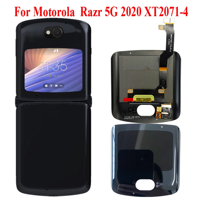 

For Motorola Moto Razr 5G 2020 XT2071-4 LCD Display 6.2Inch +Touch Screen Digitizer Assembly Replacement Motorola Razr 5G