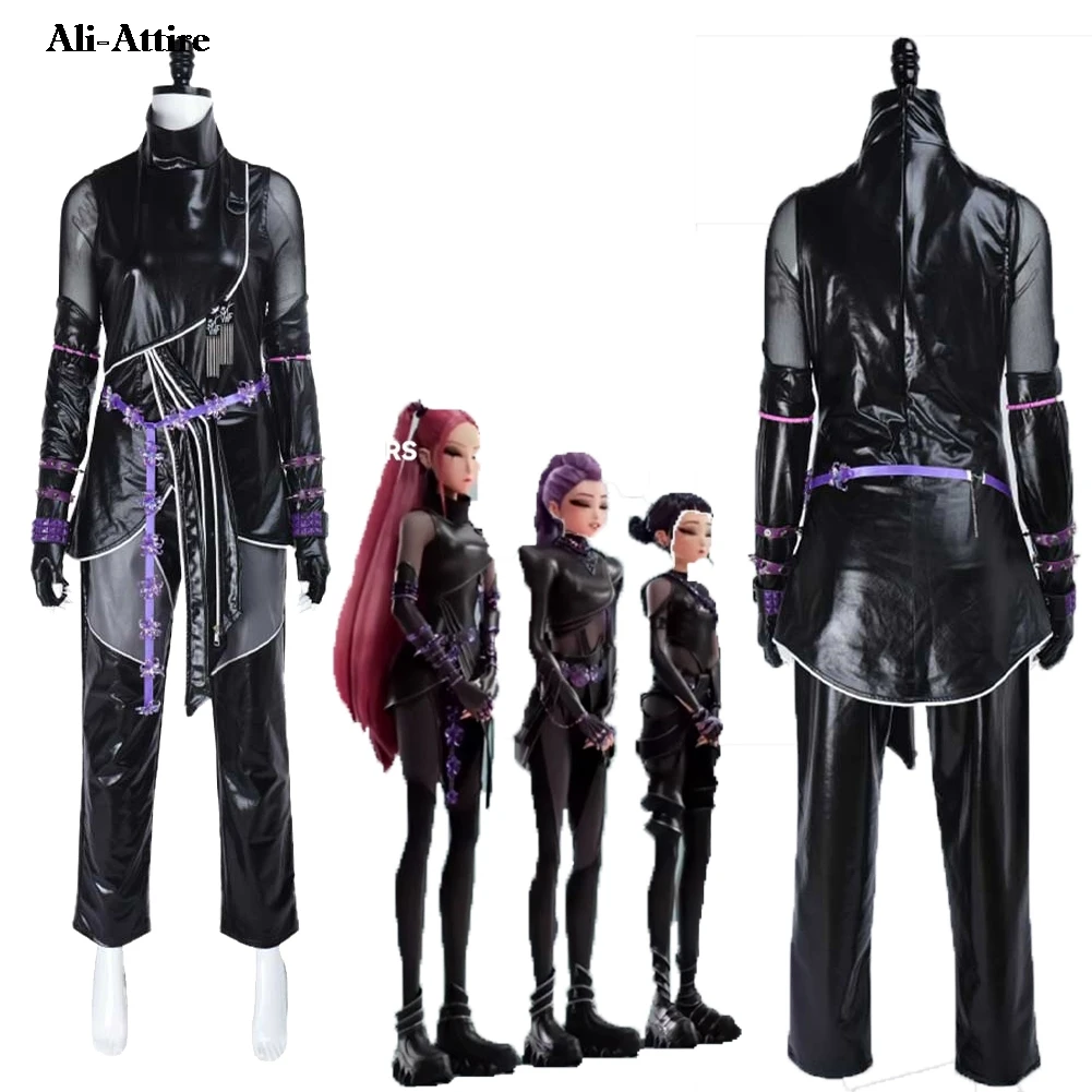 

2025 Cartoon Demon Hunter of KPop Cosplay Mira Jumpsuit Clothes Party Disguise Roleplay Halloween Costume Carnival Outfits Suit