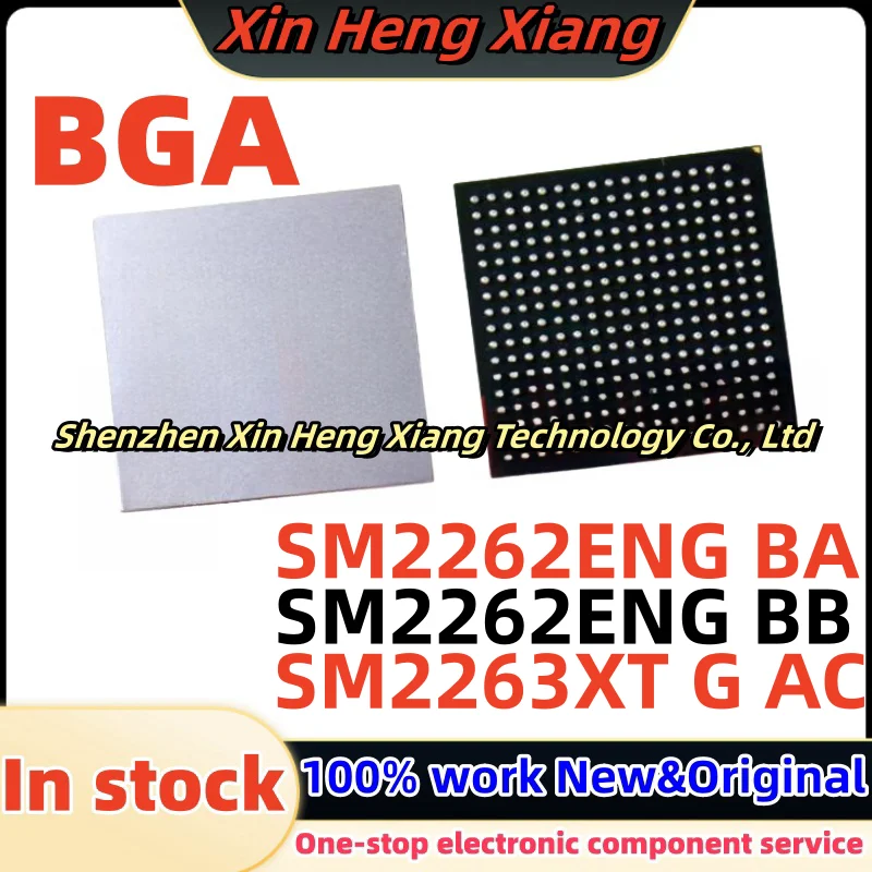 

(1pcs)SM2263XT G AC SM2262ENG BA SM2262ENG BB BGA