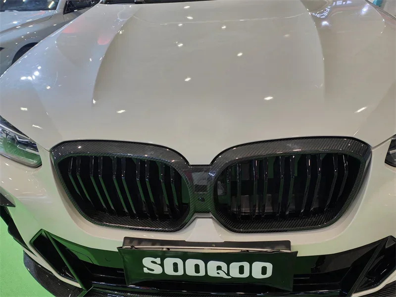 

G08i Upgraded SQ Style Dry Carbon Fiber Double Line Grille Mesh Body Kit for BMW IX3 Series G08i Body Kit