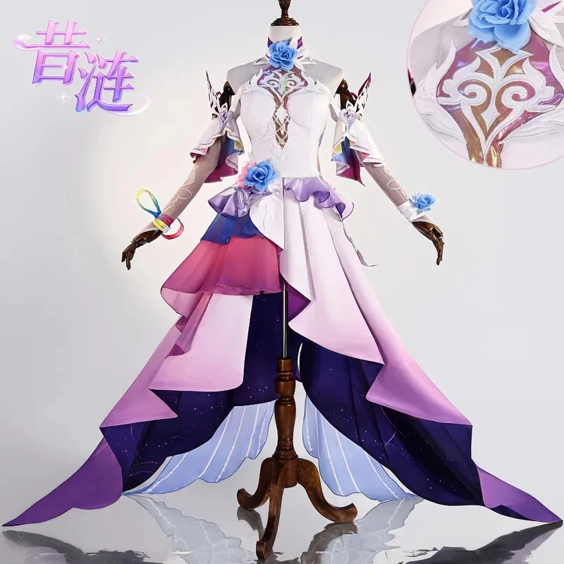 

Honkai: Star Rail Demiurge Cosplay Costume Character Same Style Dress Exquisite Accessories Wig Set Halloween Comic Show C yy:89