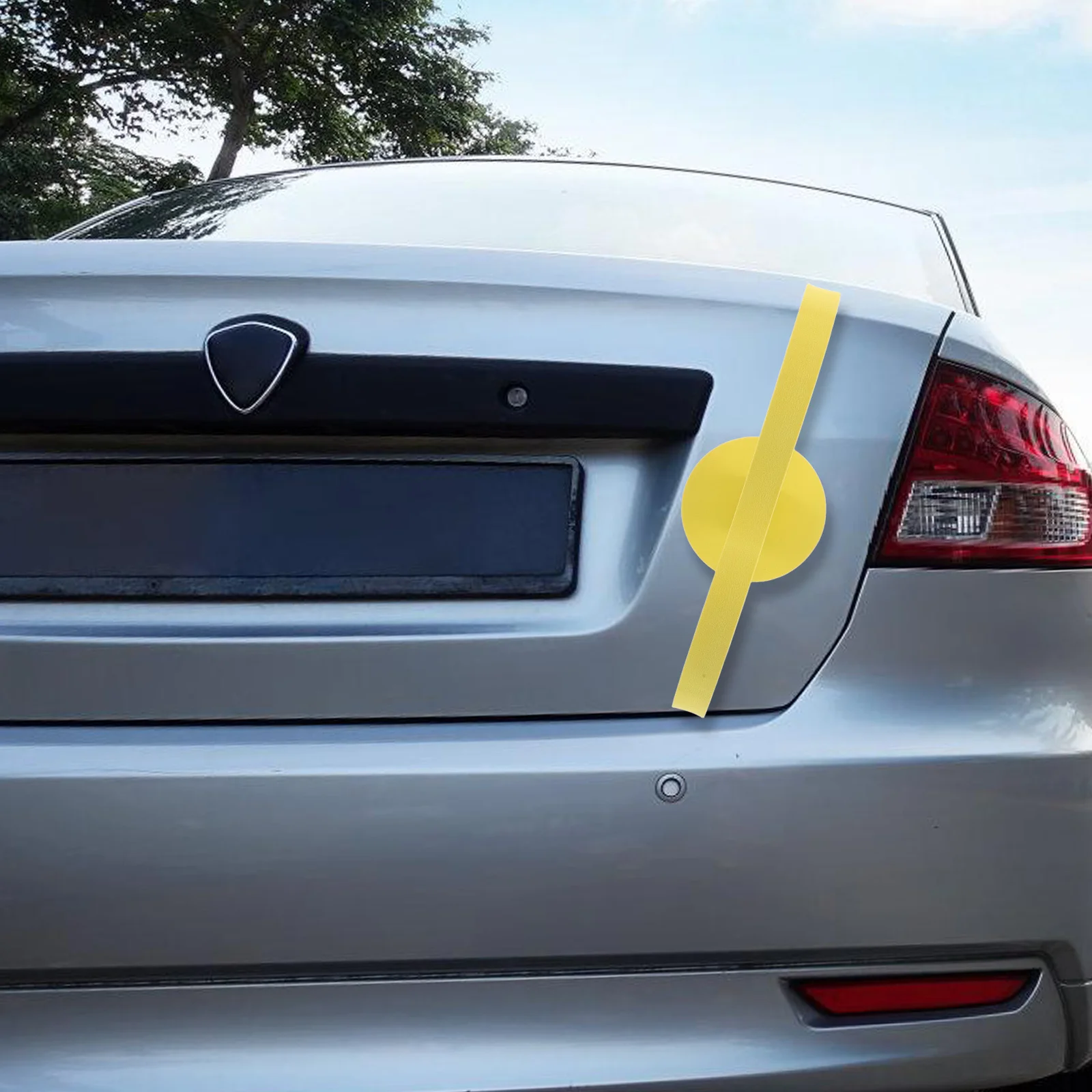 자동차 윈드 업 키 3D 에바 외부 장식품 자동차 지붕 후면 장식 스티커 내구성 접착제 자동차 액세서리 차량용