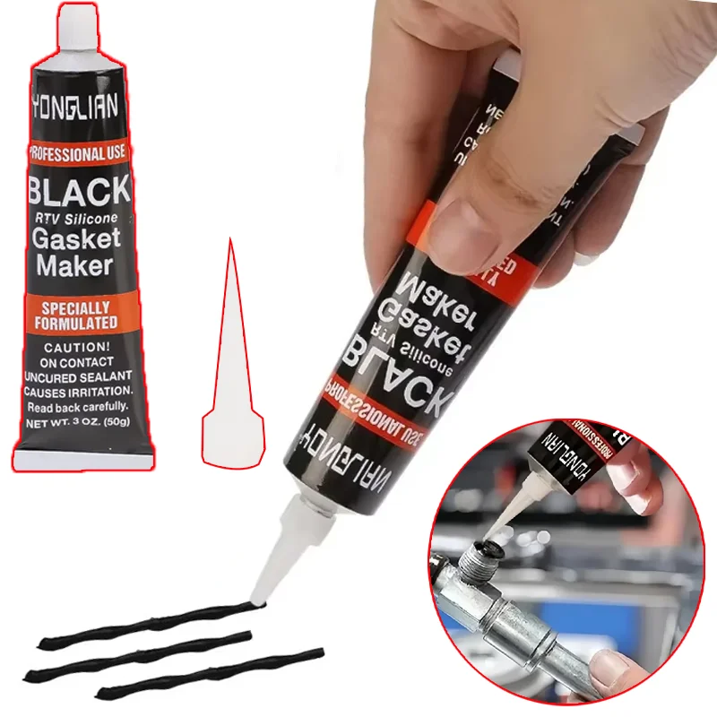 

Car Liquid Gasket Sealant High-quality Universal Black Cars Engine Liquid Gasket Sealer Auto Maintenance Tool Accessories