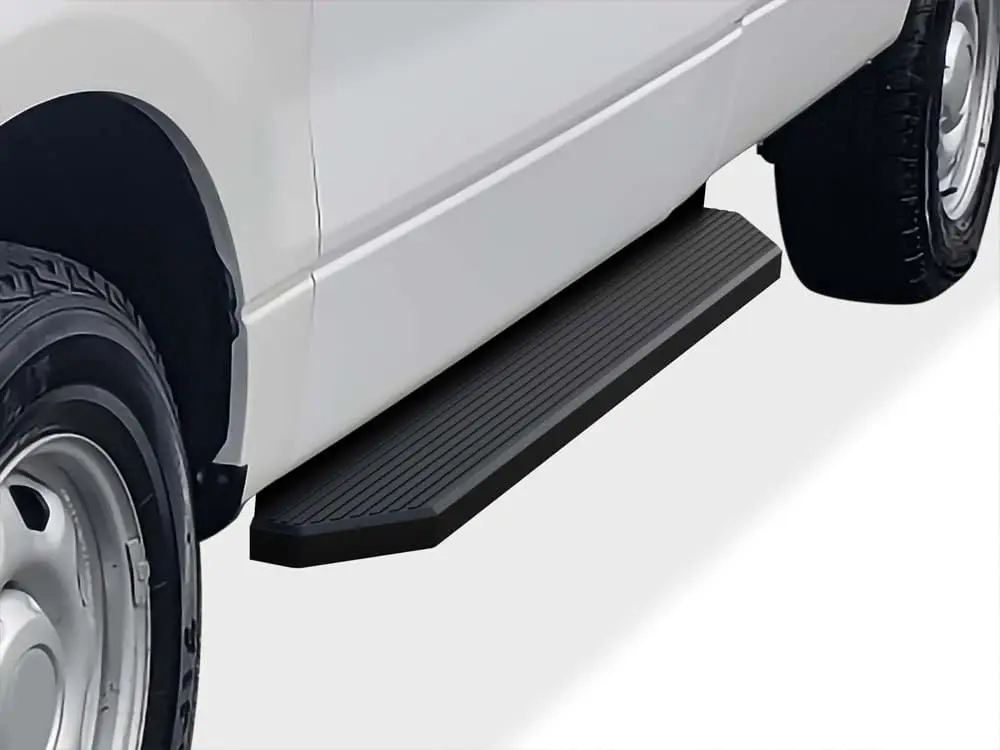 

Черные подножки, совместимые с Ford F150 2009-2014, обычная кабина (боковые ступеньки Nerf Bars), ширина 6 дюймов