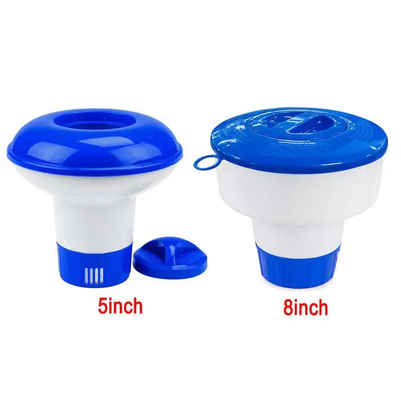 5/8 Inch Large Pool Chlorine Dispenser Pool Cleaning Tools Chlorine Tablets Floating Holder Swimming Pool Tablet Auto-Supplier