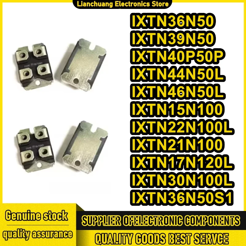 

IXTN36N50 IXTN39N50 IXTN40P50P IXTN44N50L IXTN46N50L IXTN15N100 IXTN22N100L IXTN21N100 IXTN17N120L IXTN30N100L IXTN36N50S1
