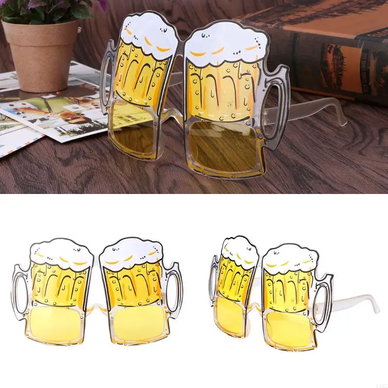 F26C Novelty Beer Sunglasses Glasses Fancy Dress Party Christmas Decor Gift