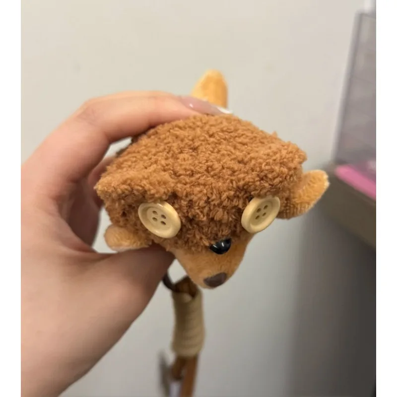 لطيف ديزني ويني ذا بوه رو أفخم سلاسل المفاتيح أنيمي اللعب Kawaii الكنغر لينة مفتاح سلسلة للبنين الأطفال هدية عيد ميلاد جديد