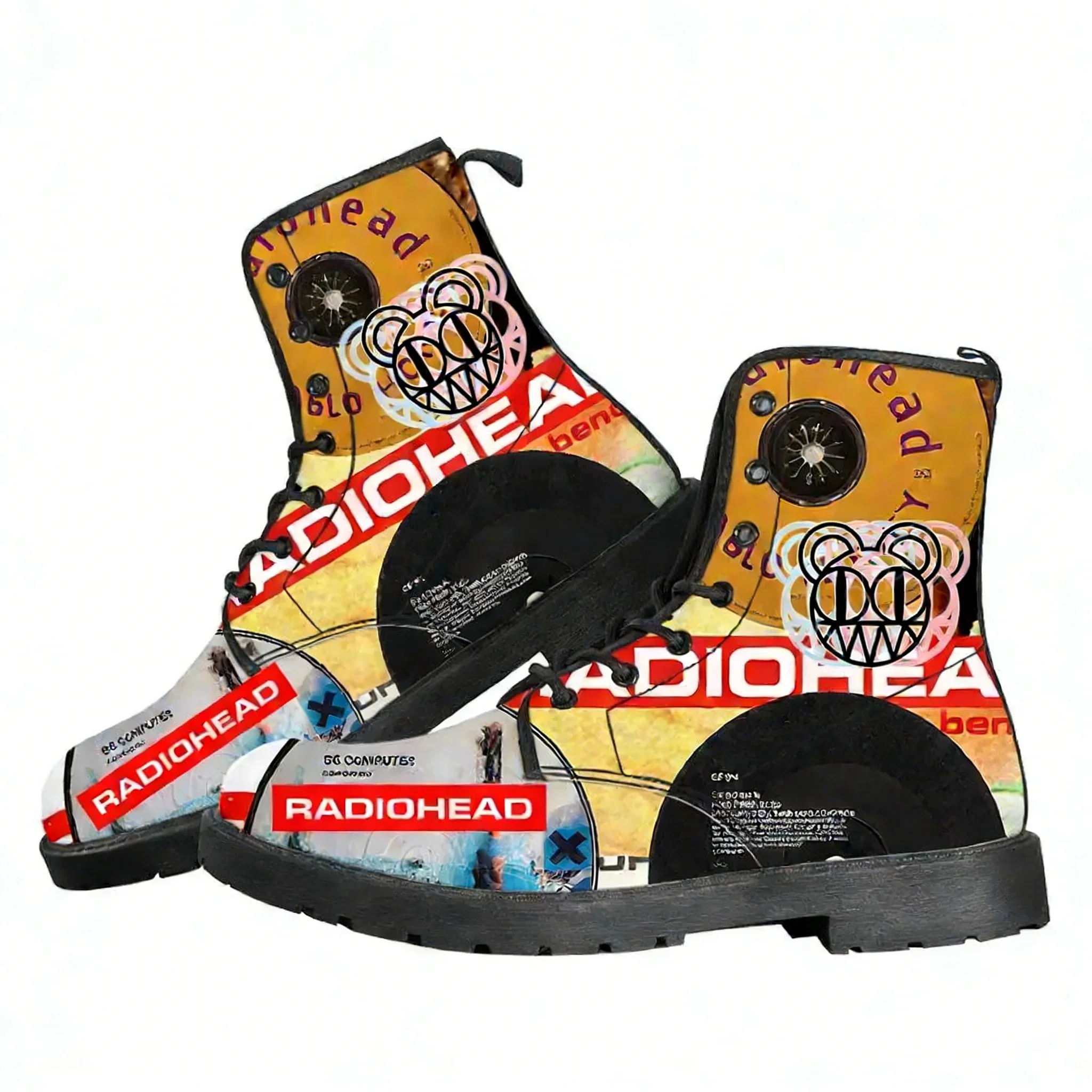

Ботинки Radiohead Rock Band для мужчин, женщин и подростков, повседневные, легкие, для активного отдыха, высокого качества, с индивидуальным принтом на заказ