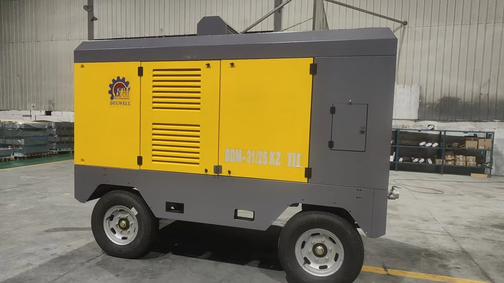 BDM31/25 Screw Compressor 25 Bar 31 M³/min For Drilling Rig / Drilling Rig Air Compressor