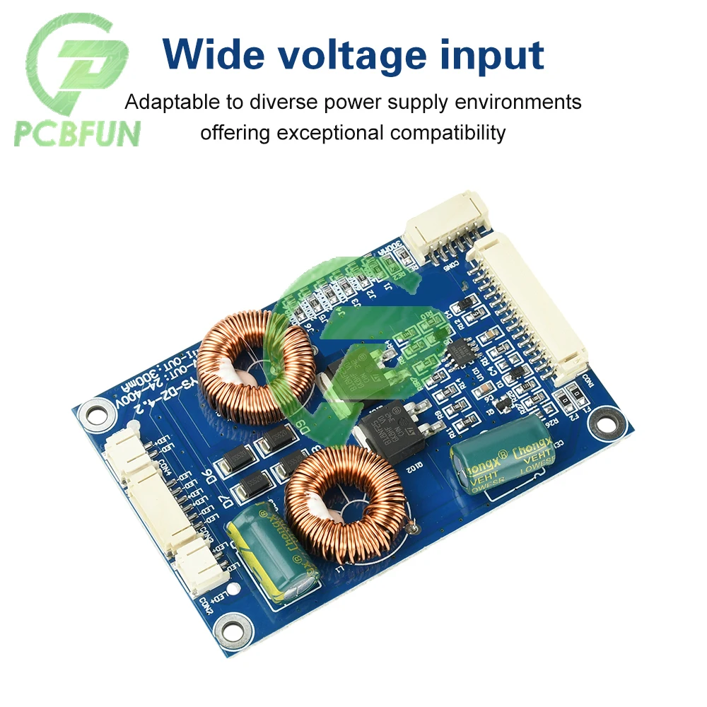 

LED LCD TV Backlight Constant Current Board for 32-100 Inch Universal High-Voltage Boost Board with Wide Input Voltage Range