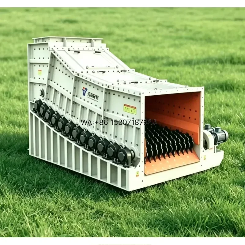 Wmwmnu Mining Roller Screen with Motor and Gearbox for Iron Ore Copper Ore Gold Ore Grading
