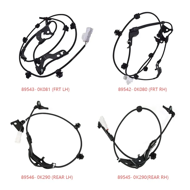 Sensores de Velocidade de Roda ABS Frontal e Traseiro para Toyota Hilux VIII Revo 2015–2020 – Análise Técnica e Recomendação Baseada em Casos Reais