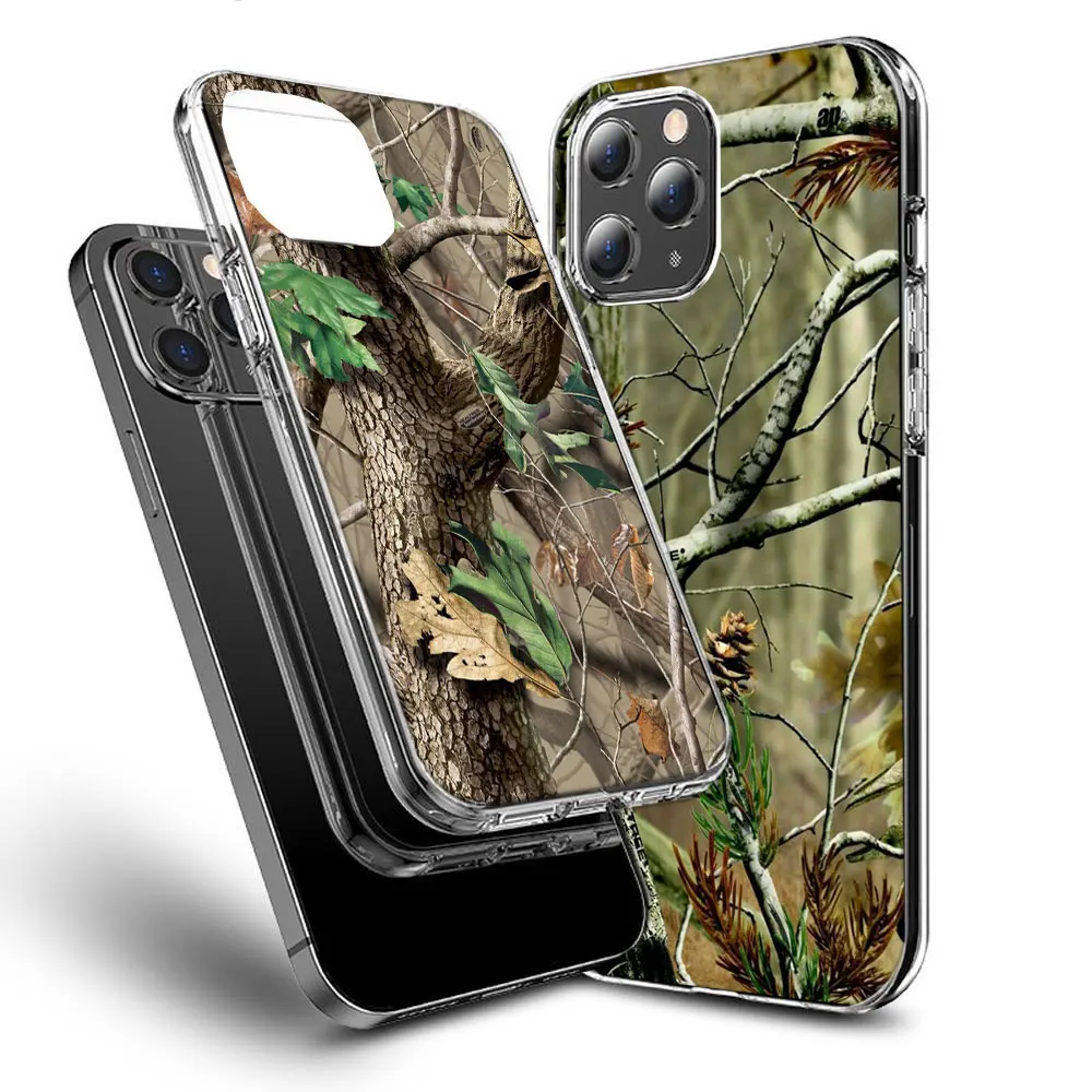 Realtree Real Tree Camo Phone Case For Apple Iphone 15+ 14 Plus 16 Pro Max 12 13 Mini 11 Pro X XS Max XR Cover Shell Coque