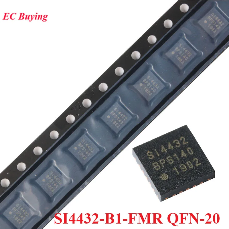 SI4432 SI4432-B1-FMR QFN-20 QFN20 Wireless ISM Transceiver Chip IC New Original