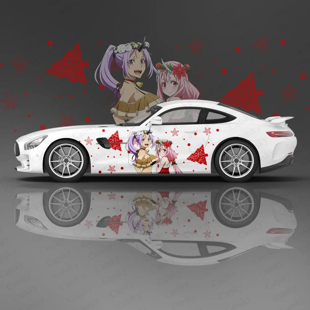 Tensei shitara Slime Datta Ken Car Body Stickers Anime Itasha Car Side Decal Sticker Car Body Sticker Car Body Decor Stickers