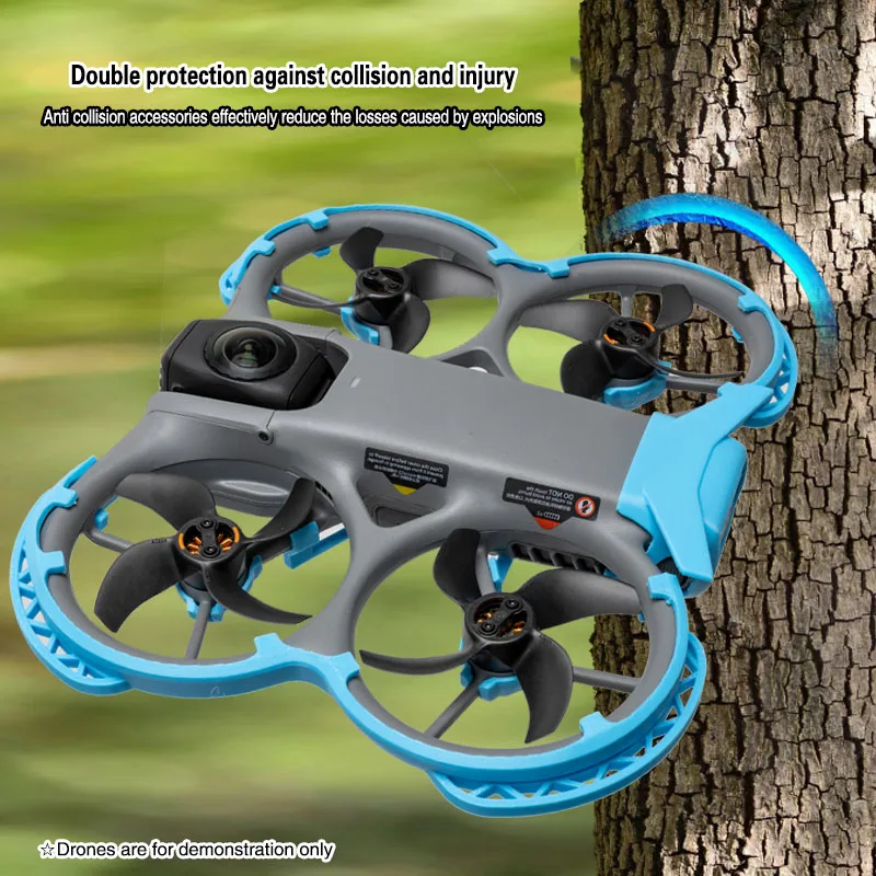 

Guard for DJI Avata 360, 3D Printed PLA+ Bumper Frame with Landing Gear & Tail Fin, Tool-Free Snap-On