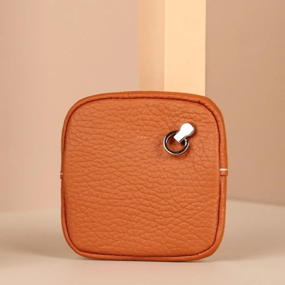 

Новый Y2K кошельки для монет с узором личи, сумка для губной помады, портативный кошелек для монет из натуральной кожи, женская маленькая сумка для мелочи, сумка для хранения ключей