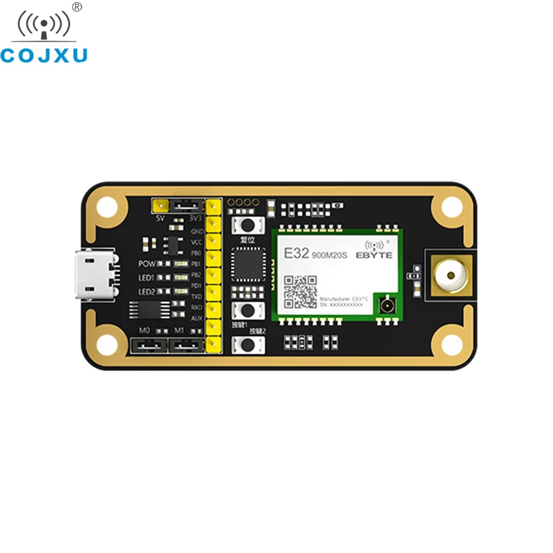 Test Board COJXU E32-400MBL-01/E32-900MBL-01 for E32-400M20S/E32-900M20S Development Evaluation Kit USB Interface MCU STM8L151G4