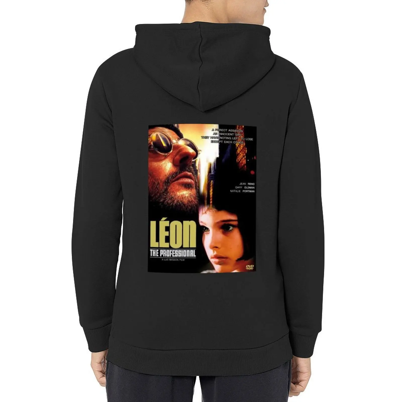 

Léon the Professional - Yellow Black Artwork Hoodie winter clothes blouse korean autumn clothes anime clothing new in hoodies
