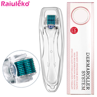Micro Needle 540 Derma Roller Microniddle Roller For Face Microneedling 0.2/0.3mm Needles Length Titanium Dermoroller Mesoroller