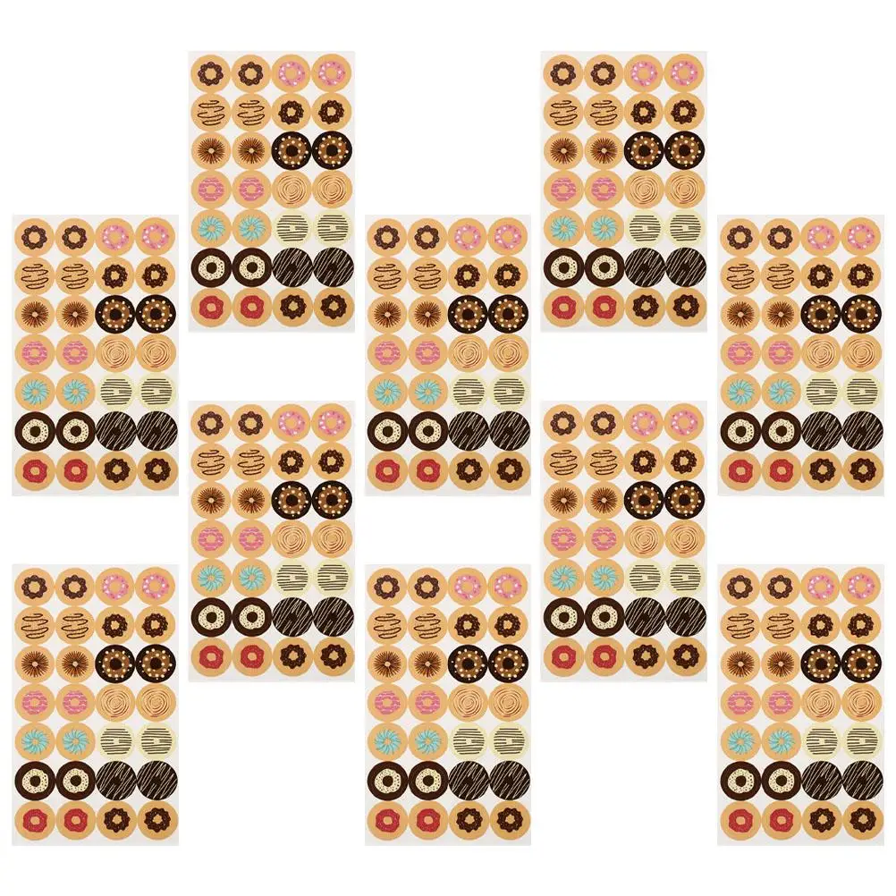 20 Pcs Loose-leaf Paper Hole Patch Stickers Punch Reinforcement Binder Repair Labels