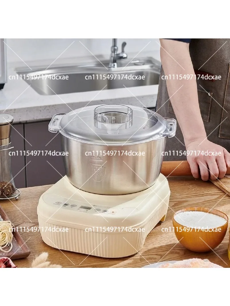 7L Stainless Steel Dough Maker Intelligent Touch Screen Constant Temperature Wake Up Large Capacity