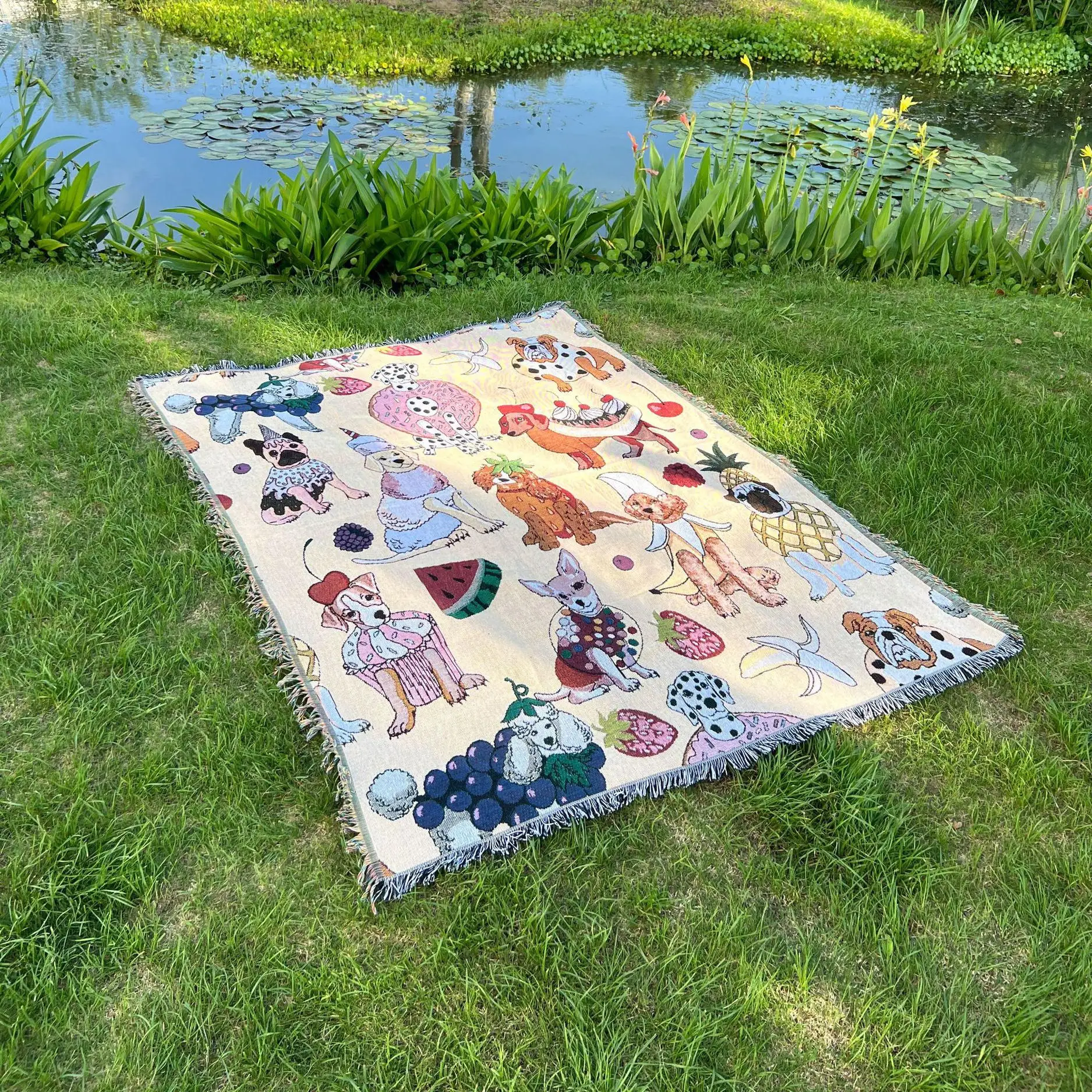 couverture-tricotee-a-motif-de-dessin-anime-dulcis-couverture-de-pique-nique-decorative-pour-chien-couverture-de-canape-serviette-de-plage-d'ete