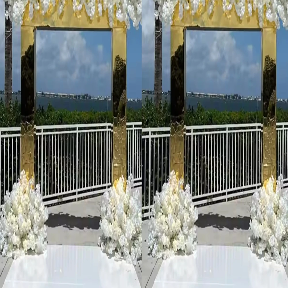 

3pcs)f20 Best-selling walkway aisle pillar Party Decorations, Wedding Decorations, and Large flower display Decorations