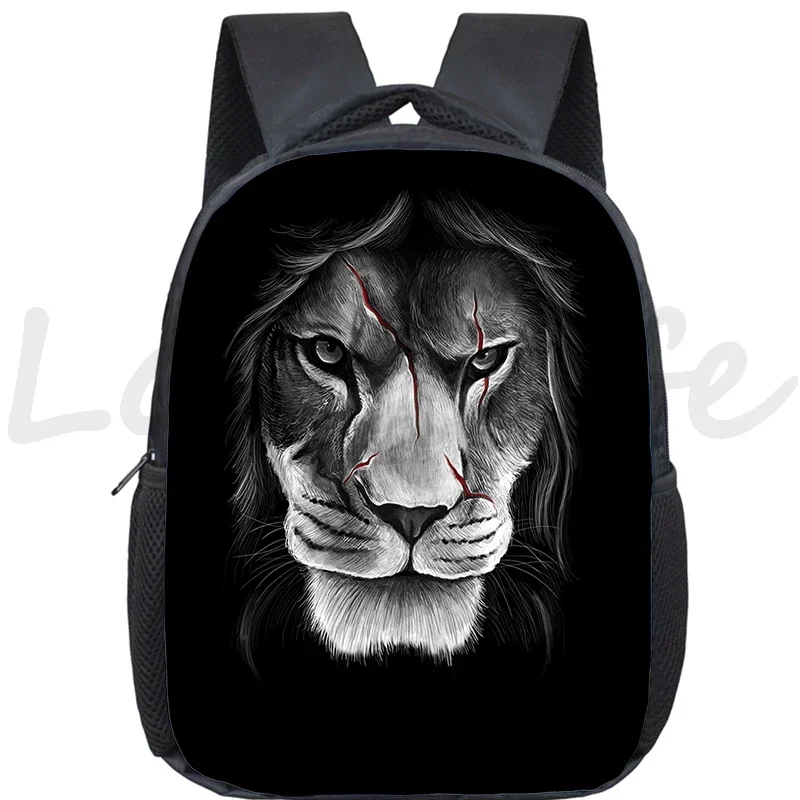 Cool Animal Lion tiger Backpack Kids Kindergarten Book Rucksack Children School Bags Preschool Bag Mochila school Bags gifts