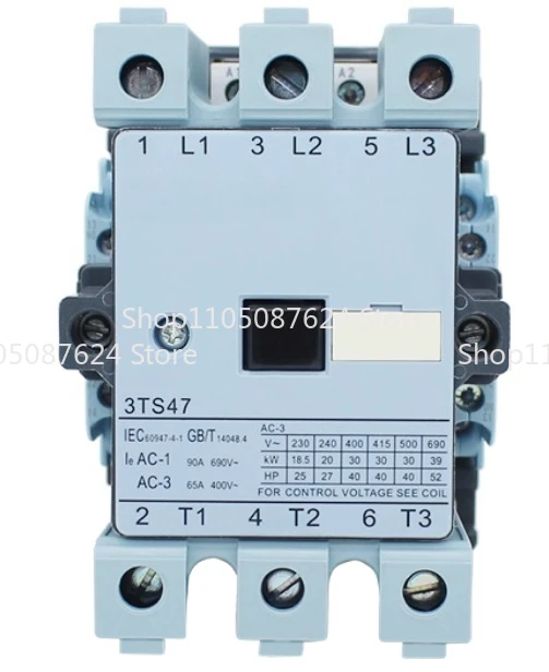 New original 3TS47 AC contactor 3TS4711-0XM0 65A 1 open 1 close 220V