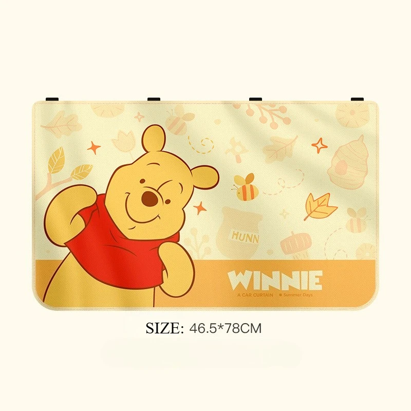 

Winne Bear Lotso Magnetic Car Sunshade Curtains Summer Sunscreen Thermal Insulation Baby Interior Privacy Curtain