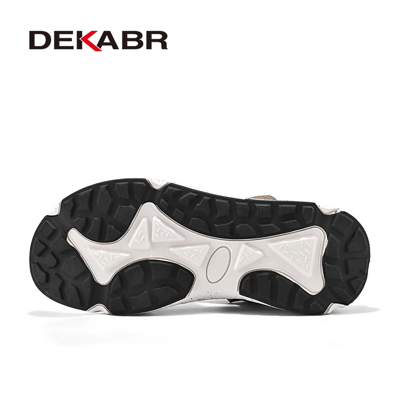 DEKABR Shoes Hiking Sport Sandals for Men Anti-skidding Water Men Sandals Comfortable Outdoor Wading Beach Shoes for Men