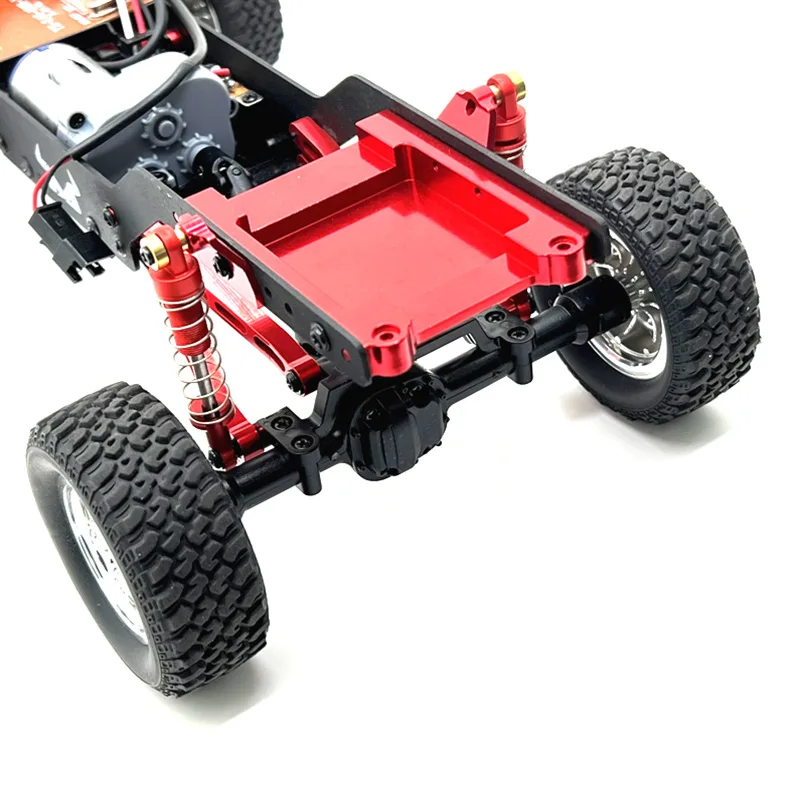 Suitable For MN Model 1/12 MN78 RC Car Accessory Metal Upgrade And Modification Of Tail Plate And Tail Beam ﻿