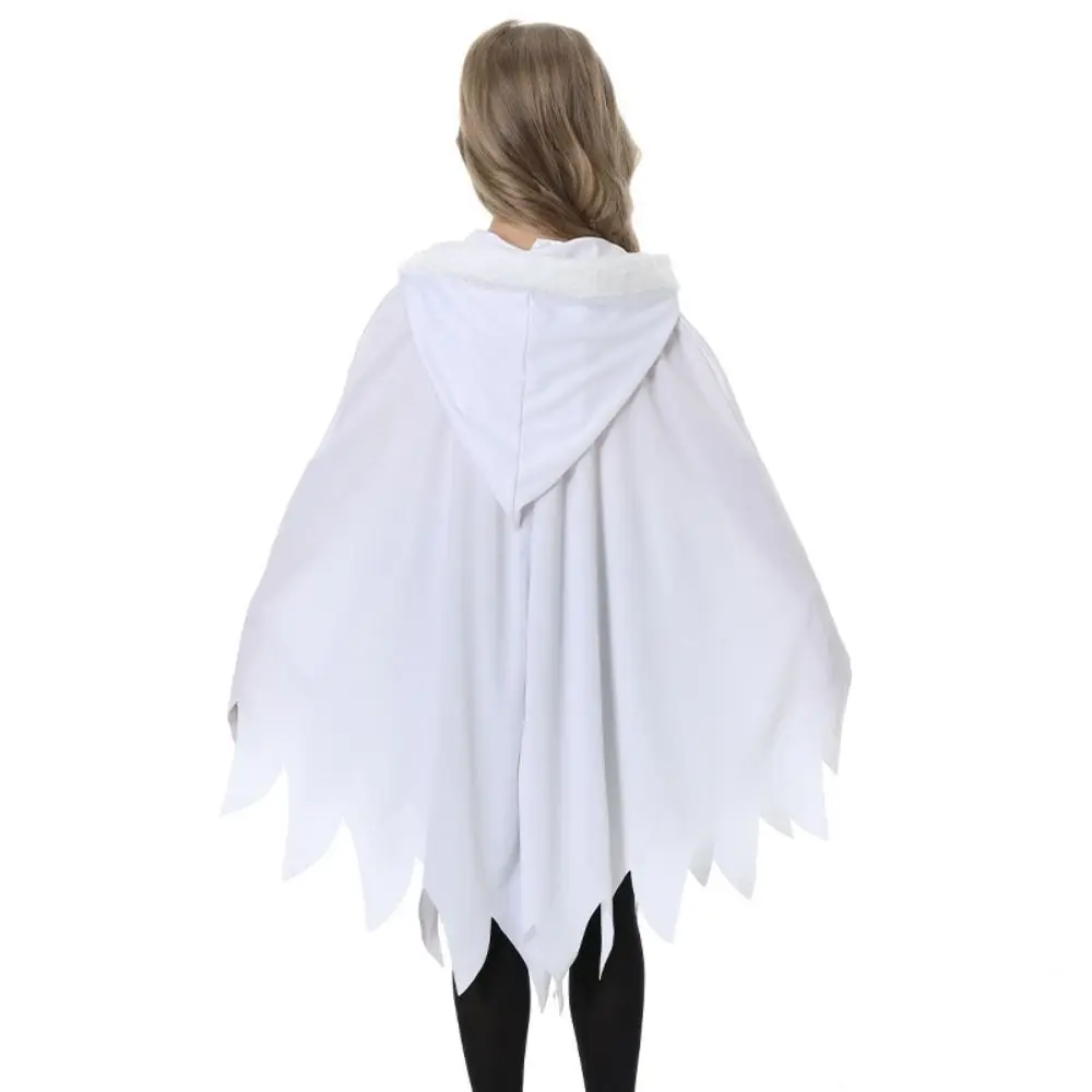Abbigliamento Prop Mantello fantasma che si illumina al buio Interazione divertente Taglie multiple Costume di Halloween per bambini Mantello da festa Sciolto