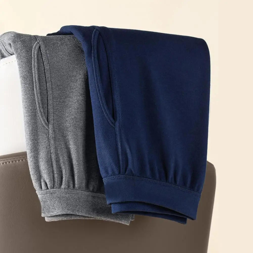 Cold-resistant Long Johns Insulated Long Underwear Men's Cotton Thermal Underwear Pants Autumn Winter Leggings for Base Layer