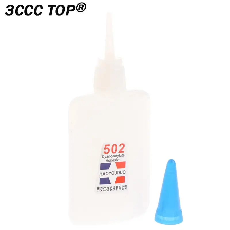 40ml Quick-drying Super Glue 502 Instant Strong Adhesive for Paper Wood Plastic Ceramics Hardware Fast Repairing Liquid Glue
