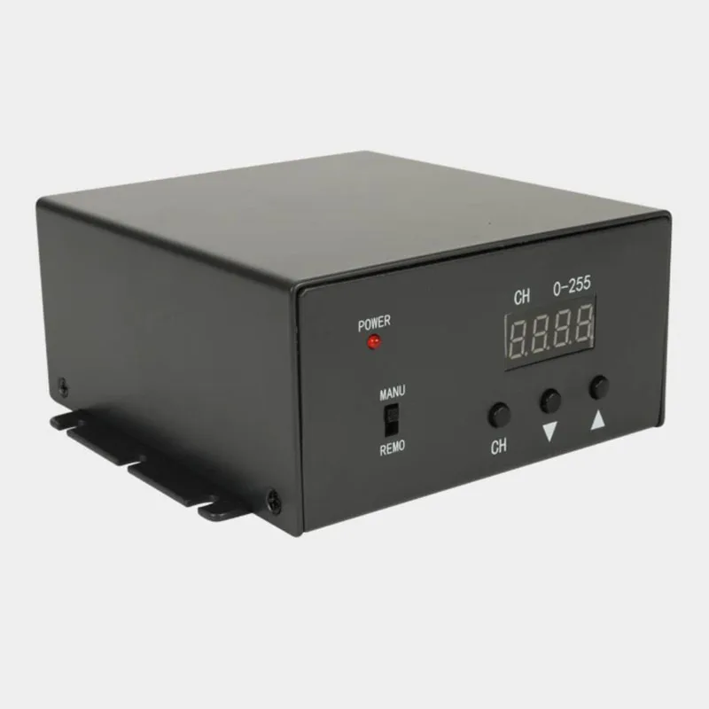 2-Channel 24V Analog Light Source Controller RS232 Digital Power Supply for Machine Vision Lighting
