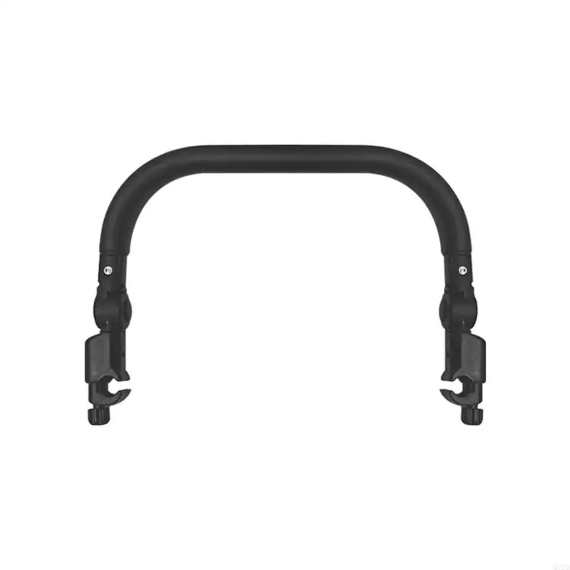 

Q22D Infant Safety Strollers Armrest Bumper Universal Detachable Handle Soft PU Leather Handrail for Pocket Carriage Use