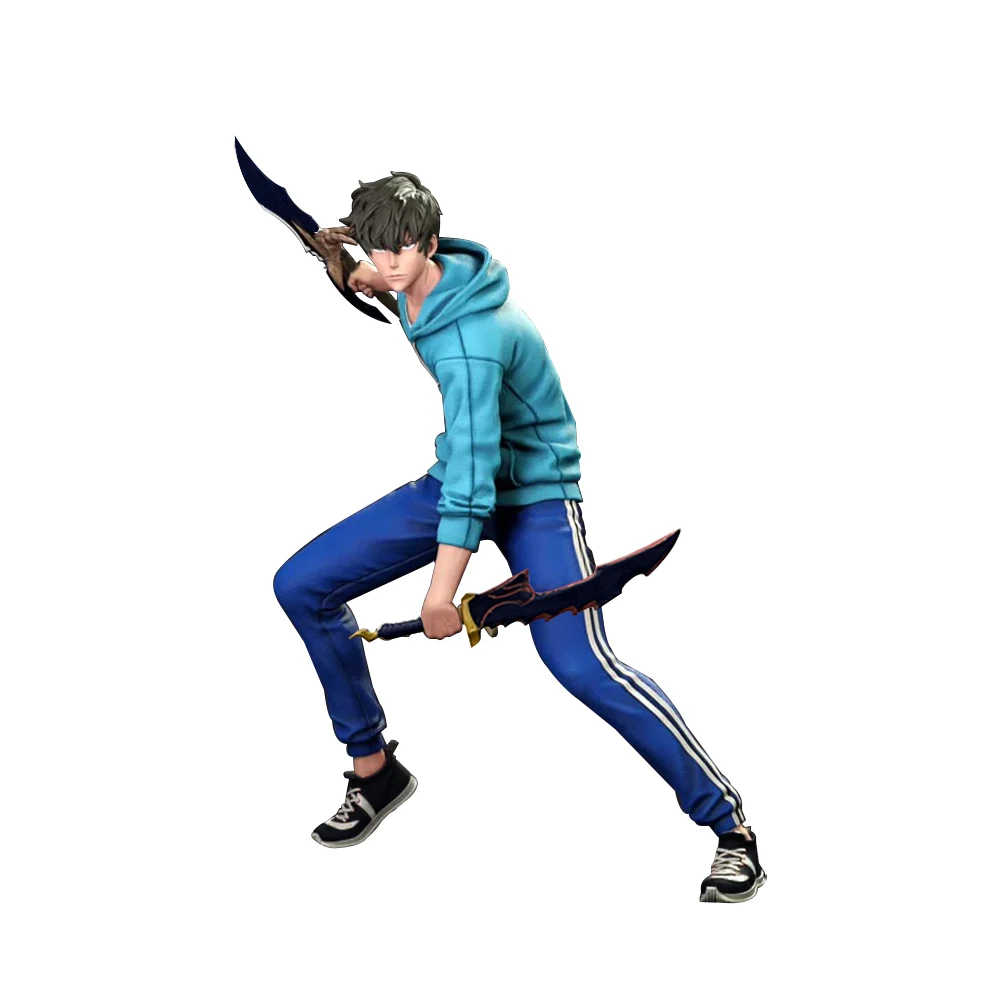 

Anime Sung Jin Woo Figure Sung Jinwoo action figure Model Desktop Ornament Anime Collection pvc Model sung jin woo figura Gifts